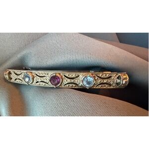 Cheap Spring Clip For Frame Accessories | Vintage Made In France Silver Tone Filigree Hair Barrette ...